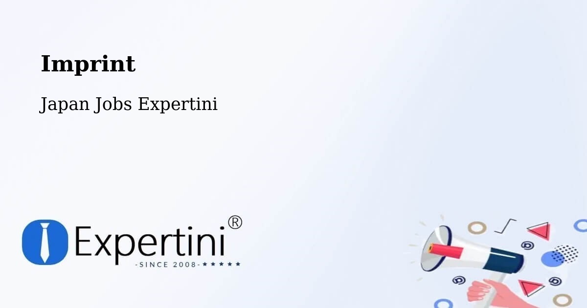 Imprint – Kamogawa - Japan Jobs Expertini