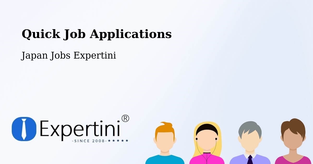 Quick Apply Feature – Kamogawa - Japan Jobs Expertini
