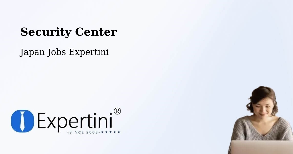 Security & Compliance – Kamogawa - Japan Jobs Expertini
